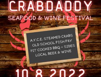 CrabDaddy crawls out of his shell once a year.