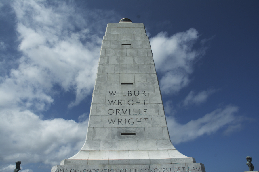 Wright Brothers Monument at the National Park Service Wright Brothers Memorial in Kill Devil Hills. Wright Brothers Monument at the National Park Service Wright Brothers Memorial in Kill Devil Hills.
